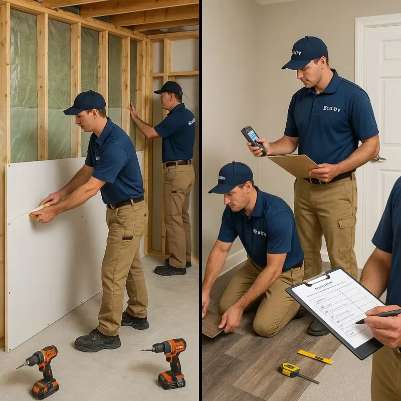 Repairs and Reconstruction process in Staunton, VA