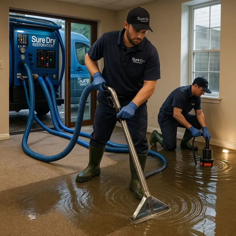 Water Extraction and Removal process in Staunton, VA